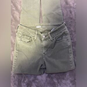Rockstar Super Skinny Green Jeans